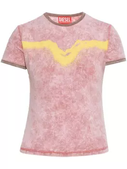 Футболка Diesel T-Uncutie, розовый