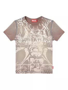 Футболка Diesel T-Uncuties-Long-R6, нейтральный
