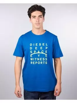 Футболка Diesel Tshirt, цвет denim