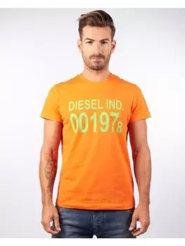 Футболка Diesel Tshirt, цвет denim