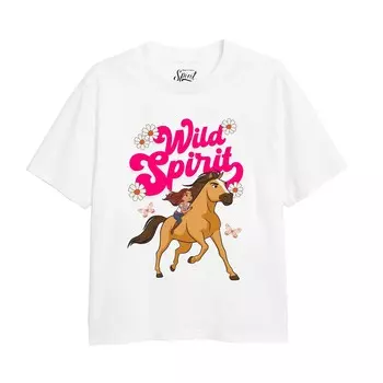 Футболка «Дикий дух» Spirit, белый