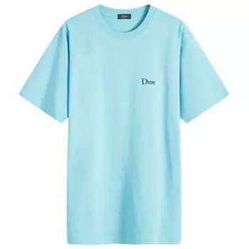 Футболка Dime Classic Small Logo T-Shirt, цвет Ocean Blue
