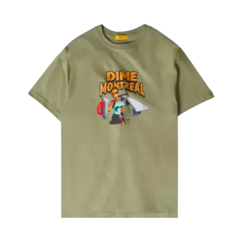 Футболка Dime Lara 'Green', зеленый