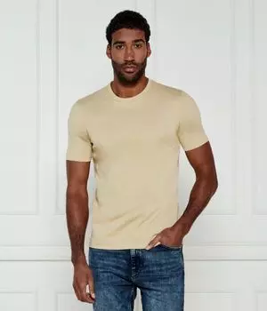 Футболка димерсти Slim fit Hugo, желтый