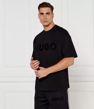 Футболка Динки Oversize fit Hugo, черный