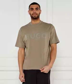 Футболка Динки Oversize fit Hugo, желтый