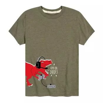 Футболка Дино для мальчиков 8–20 лет Licensed Character, зеленый