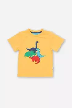 Футболка «Дино Плей» Kite, желтый