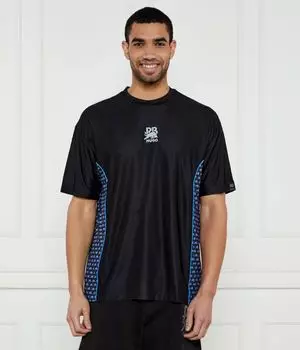 Футболка dinokey_rb Relaxed fit Hugo, черный