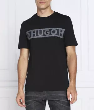 Футболка динотто Regular fit Hugo, черный