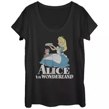 Футболка Дины из мультфильма «Алиса в стране чудес» Disney's Juniors Licensed Character