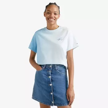 Футболка Dip Dye T-Shirt Tommy Jeans, мультиколор