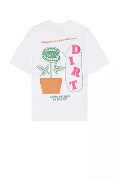 Футболка "Dirt" Stan Ray, white
