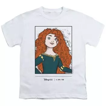 Футболка Disney 100 Limited Edition, посвященная 100-летию Мериды, белый