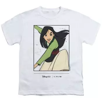Футболка Disney 100 Limited Edition, посвященная 100-летию Мулан, белый