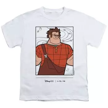 Футболка Disney 100 Limited Edition, посвященная 100-летию Wreck It Ralph, белый