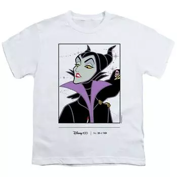 Футболка Disney 100 Limited Edition, посвященная 100-летию Малефисенты, белый