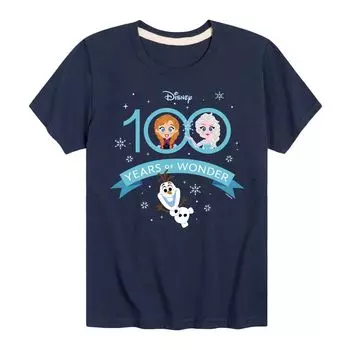 Футболка Disney 100 с рисунком «Холодное сердце» для мальчиков 8–20 лет чудес Licensed Character