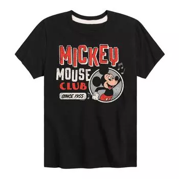 Футболка Disney 100 с рисунком «Клуб Микки Мауса 1955» для мальчиков 8–20 лет Licensed Character