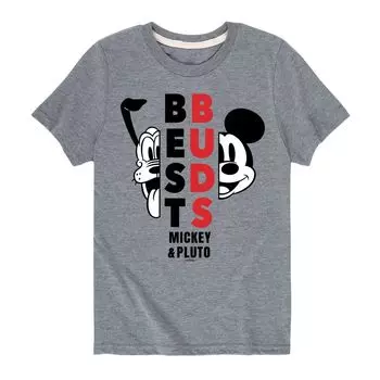 Футболка Disney Best Buds с Микки Плуто для мальчиков 8–20 лет Licensed Character