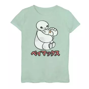 Футболка Disney Big Hero 6 Baymax с кандзи для девочек 7–16 лет Licensed Character