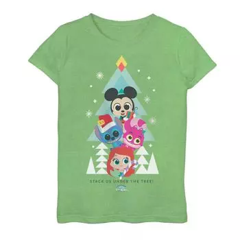 Футболка Disney Doorables Under The Tree для девочек 7–16 лет Licensed Character
