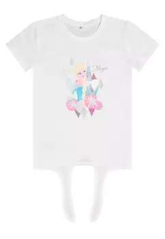 Футболка Disney Frozen kurzarm Frozen Die Eisknigin Elsa, белый
