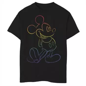 Футболка Disney Mickey Big Rainbow для мальчиков 8–20 лет Licensed Character