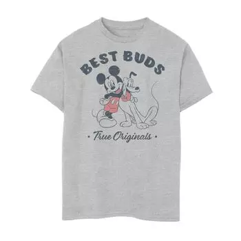 Футболка Disney Mickey Mouse & Pluto для мальчиков 8–20 лет True Originals Licensed Character