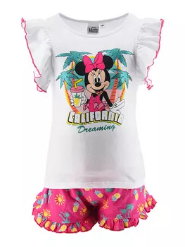 Футболка Disney Minnie Mouse, цвет wei/pink