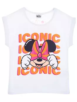 Футболка Disney Minnie Mouse, красочный