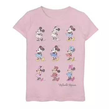 Футболка Disney Minnie Mouse Through The Years для девочек 7–16 лет Licensed Character