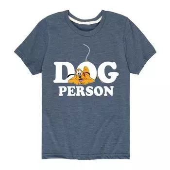 Футболка Disney Pluto Dog Person для мальчиков 8–20 лет Licensed Character