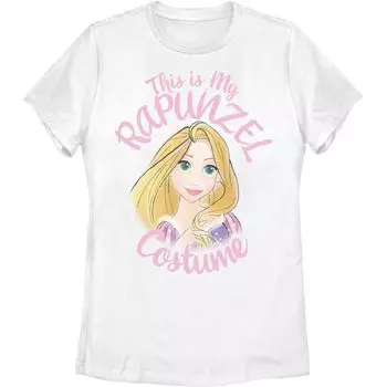 Футболка Disney Rapunzel для юниоров «Это мой костюм» на Хэллоуин Licensed Character