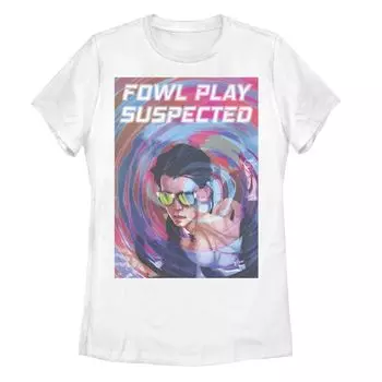 Футболка Disney's Artemis Fowl Juniors с подозрением на игру Fowl Play Licensed Character