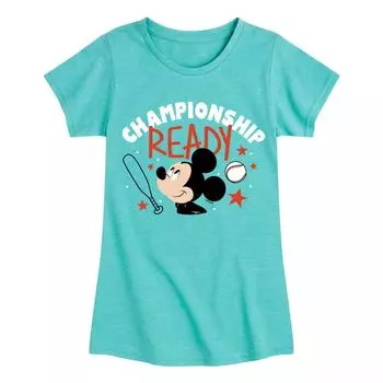 Футболка Disney's Championship для девочек 7–16 лет с графическим рисунком Licensed Character