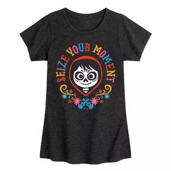 Футболка Disney's Coco Girls 7–16 лет «Лови момент» Licensed Character