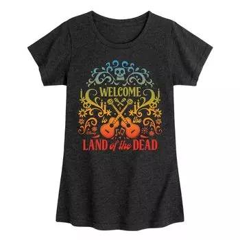 Футболка Disney's Coco Girls 7–16 Welcome Land Of The Dead Licensed Character