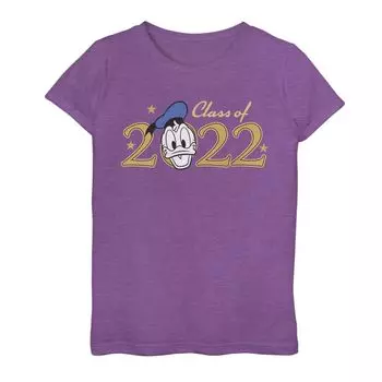 Футболка Disney's Donald Duck для девочек 7–16 лет с рисунком Donald Class Licensed Character