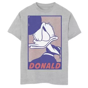 Футболка Disney's Donald Duck с портретом в горошек и комиксами для мальчиков 8–20 лет Disney