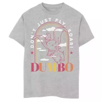 Футболка Disney's Dumbo Boys 8–20 с рисунком «Не просто летай, пари» Disney