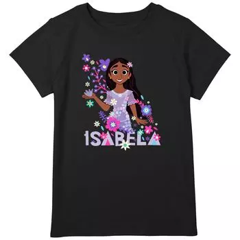 Футболка Disney's Encanto Girls Isabela Portrait Plus с рисунком Licensed Character