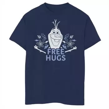 Футболка Disney's Frozen 2 Boys 8-20 Olaf Free Hugs Foliage Poster Graphic Tee