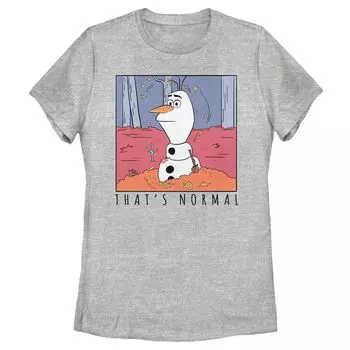Футболка Disney's Frozen 2 Juniors «Олаф, это нормально» Licensed Character
