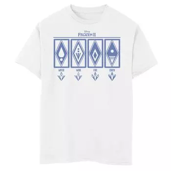 Футболка Disney's Frozen 2 с графическими панелями для мальчиков 8–20 лет Disney