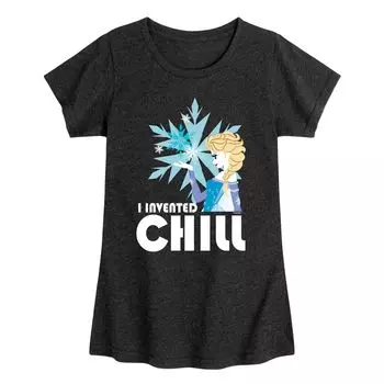 Футболка Disney's Frozen Elsa Girls 7–16 I Invented Chill Graphic Disney