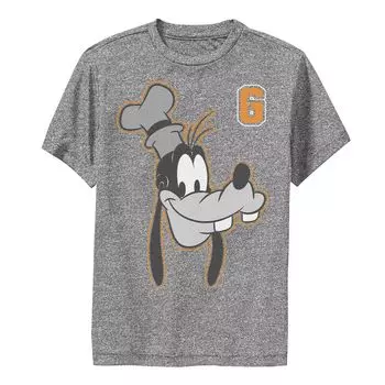 Футболка Disney's Goofy Boys 8–20 с графическим рисунком и надписью «Портрет» и «Выступление» Licensed Character