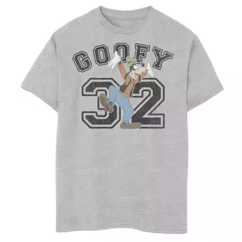 Футболка Disney's Goofy Boys 8–20 с текстом № 32 и портретным рисунком Disney