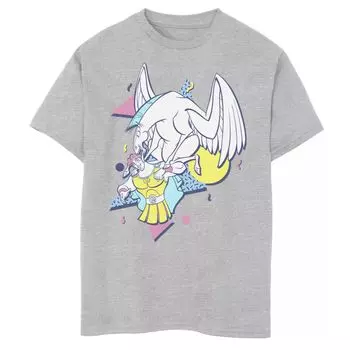 Футболка Disney's Hercules с графическим рисунком в стиле поп-арт для мальчиков 8–20 лет и Pegasus 90 Disney