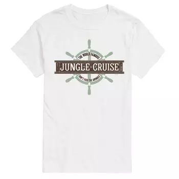 Футболка Disney's Jungle Cruise Big & Tall со всемирно известным рисунком License